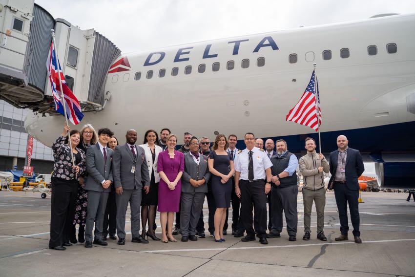 Delta returns to Gatwick after long absence